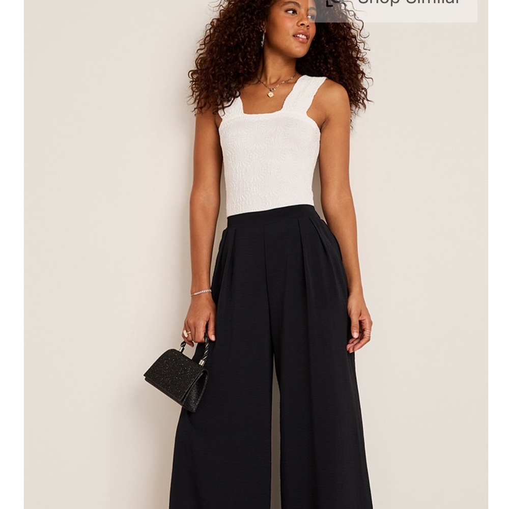 Francesca's Collections Elegant Black Trousers